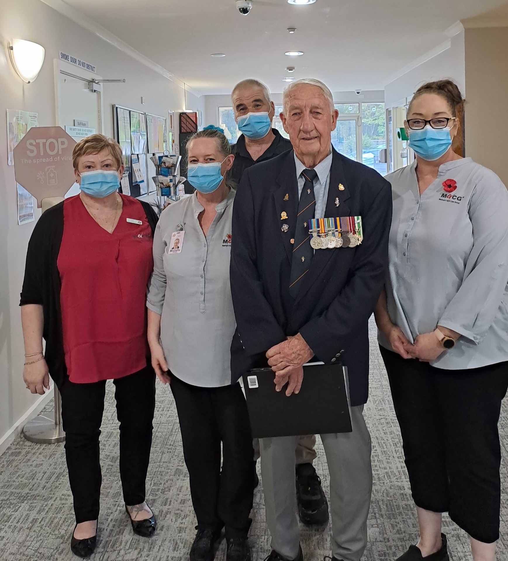 Poppy displays, Remembrance wreaths, and the sharing of tributes